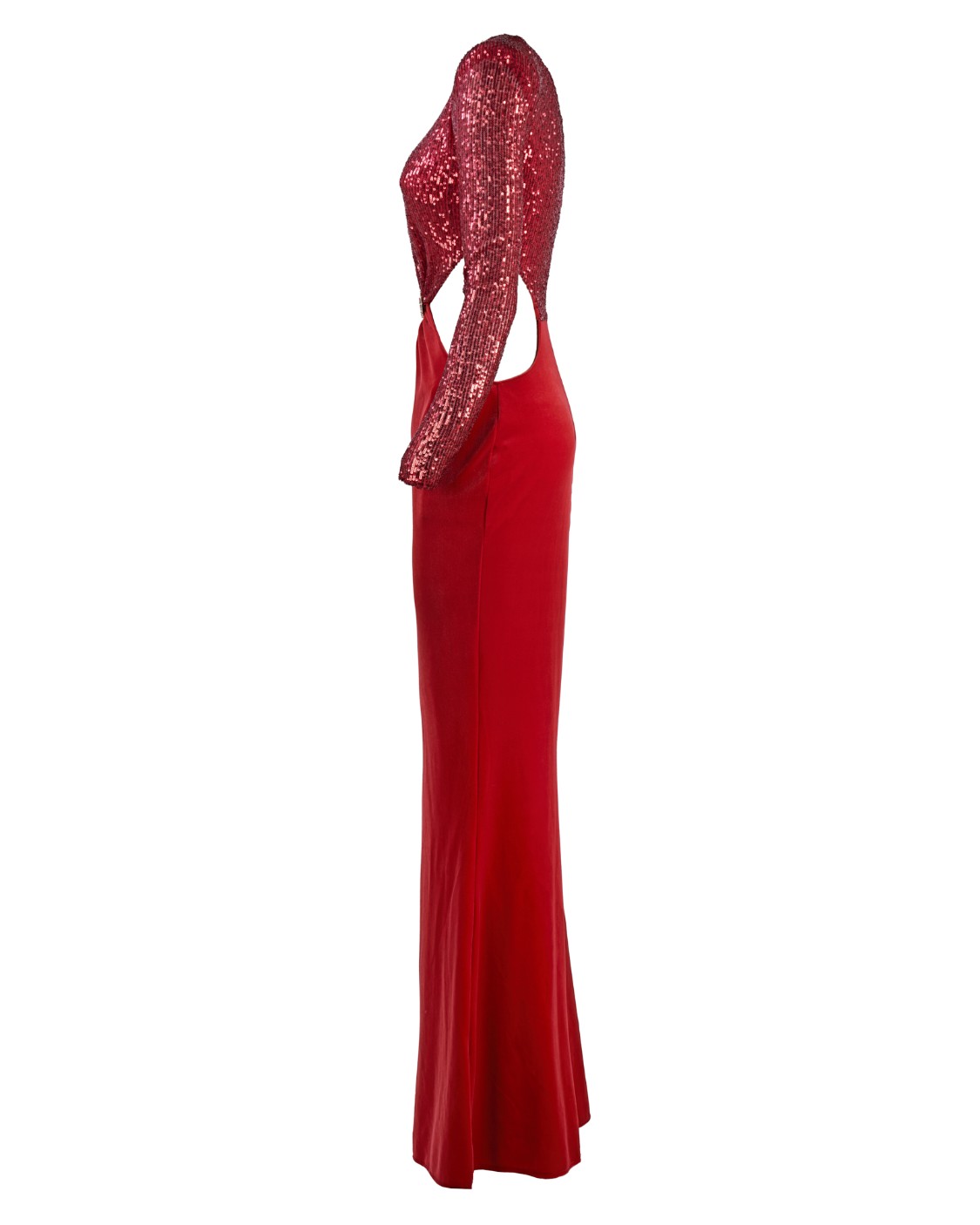 shop ELISABETTA FRANCHI  Abito: Elisabetta Franchi abito red carpet in paillettes e velluto.
Linea a sirena.
Il punto vita è enfatizzato da un accessorio in strass che chiude il taglio sui fianchi.
Fodera in maglina.
Spalline imbottite.
Zip invisibile sulla schiena.
Accessorio in strass.
Composizione: 90% Poliestere 10% Elastane.
Fabbricato in Italia.. AB51237E2-AU2 number 3957192